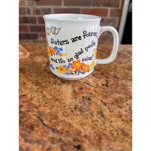 Coffee cup “Sister” Vintage